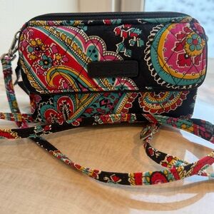 Vera Bradley Parisian Paisley All in One Crossbody Bag
